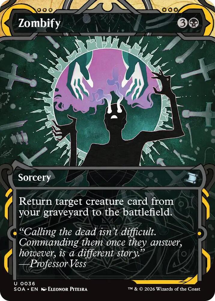 Zombify (36) [Secrets of Strixhaven: Mystical Archive]