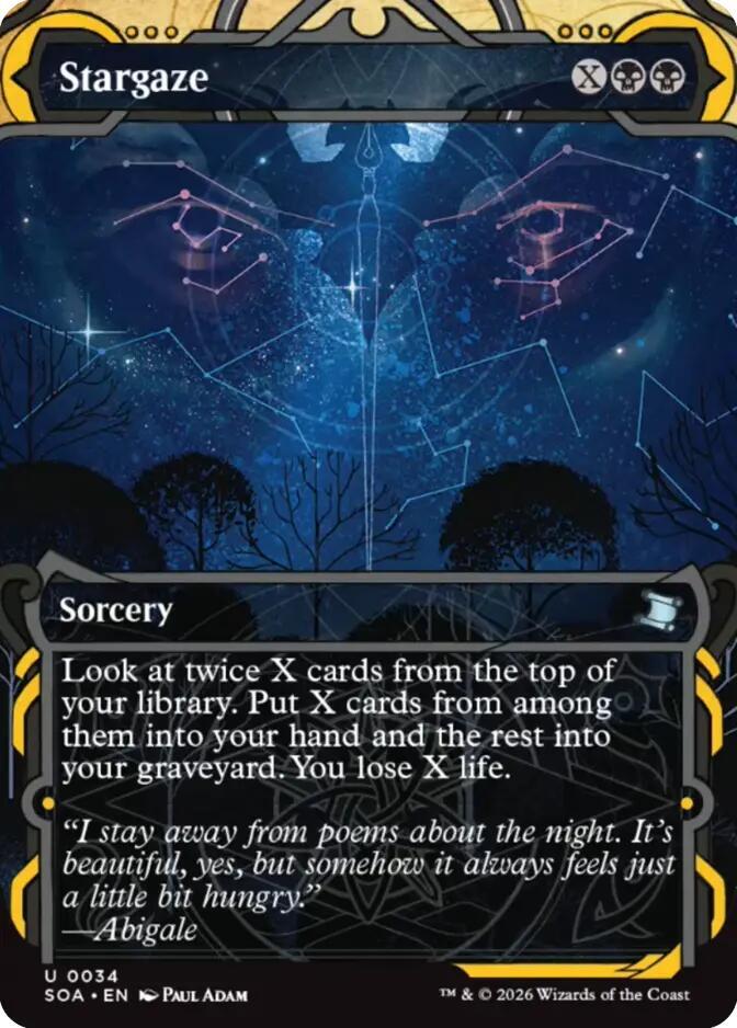 Stargaze (34) [Secrets of Strixhaven: Mystical Archive]