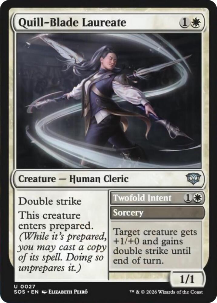 Quill-Blade Laureate (27) [Secrets of Strixhaven]