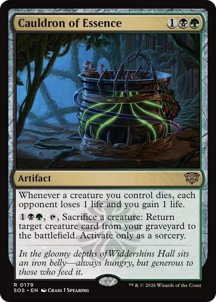 Cauldron of Essence (179) [Secrets of Strixhaven]
