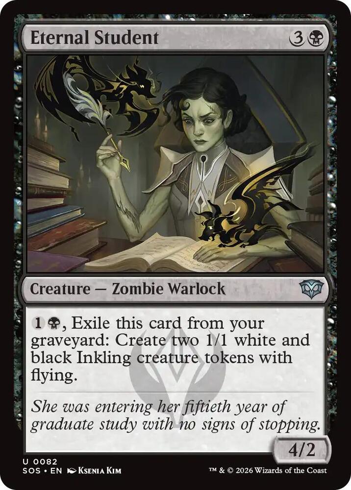 Eternal Student (82) [Secrets of Strixhaven]