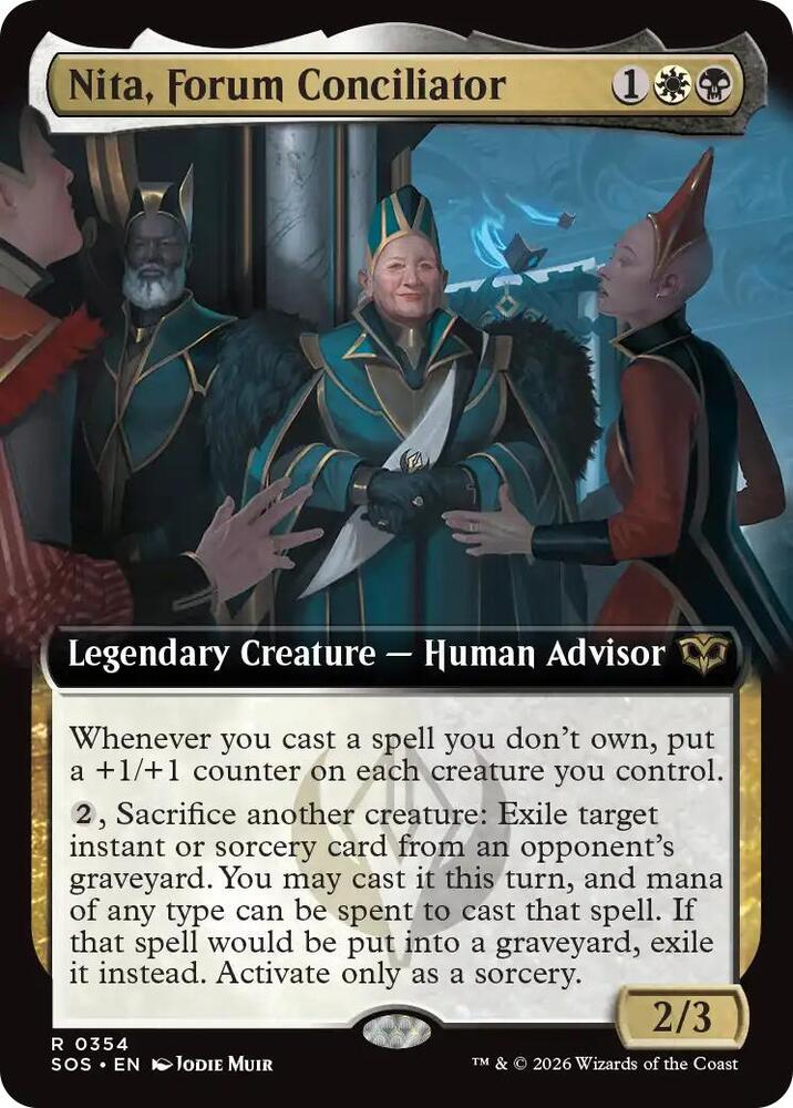 Nita, Forum Conciliator (Extended Art) (354) [Secrets of Strixhaven]