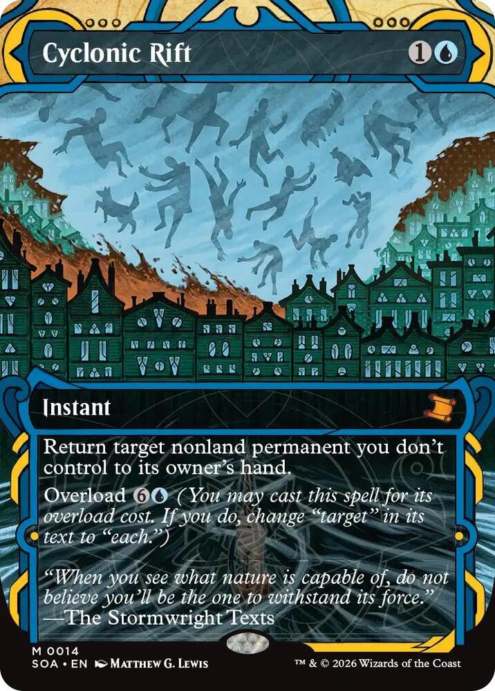 Cyclonic Rift (14) [Secrets of Strixhaven: Mystical Archive]