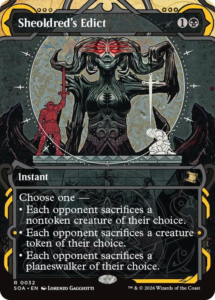 Sheoldred's Edict (32) [Secrets of Strixhaven: Mystical Archive]
