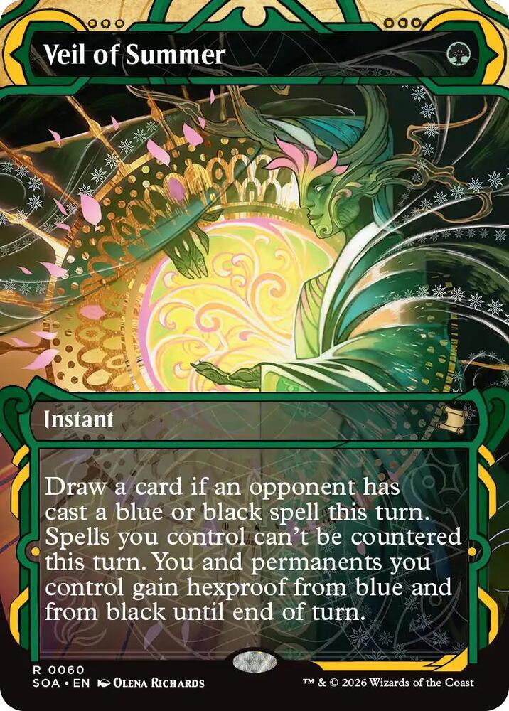 Veil of Summer (60) [Secrets of Strixhaven: Mystical Archive]