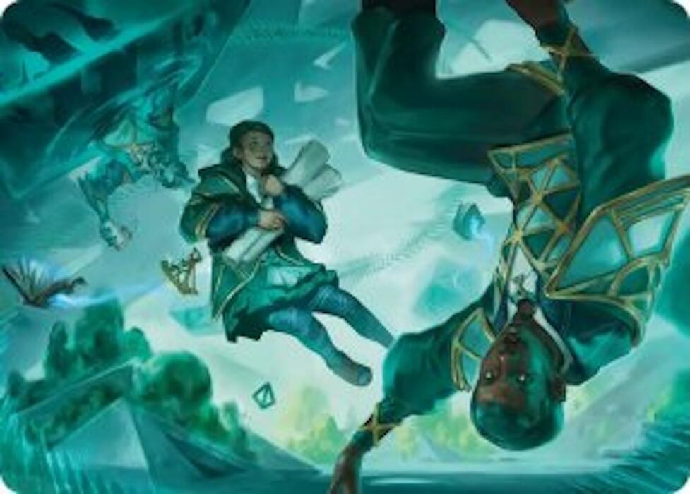 Divergent Equation Art Card (7) [Secrets of Strixhaven Art Series]