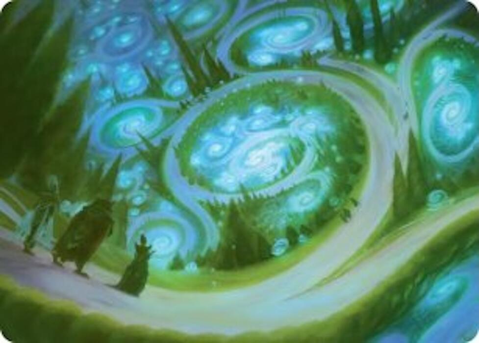 Mathemagics Art Card (8) [Secrets of Strixhaven Art Series]
