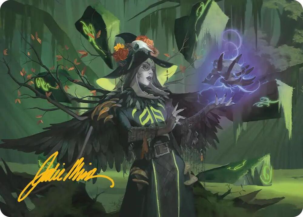 Emeritus of Woe Art Card (Gold-Stamped Signature) (10) [Secrets of Strixhaven Art Series]