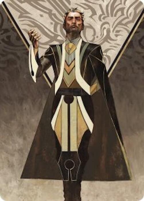 Ral Zarek, Guest Lecturer Art Card (27) [Secrets of Strixhaven Art Series]