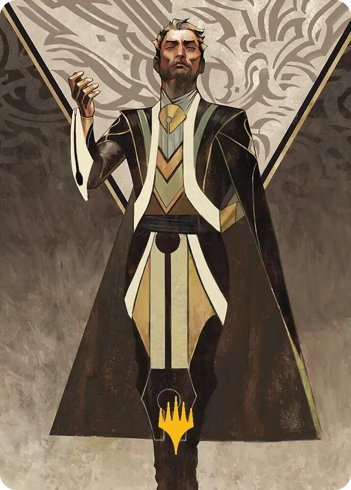 Ral Zarek, Guest Lecturer Art Card (Gold-Stamped Planeswalker Symbol) (27) [Secrets of Strixhaven Art Series]
