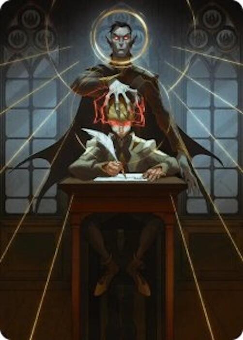 Vampiric Tutor Art Card (45) [Secrets of Strixhaven Art Series]
