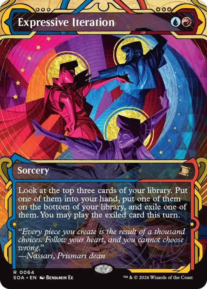 Expressive Iteration (64) [Secrets of Strixhaven: Mystical Archive]