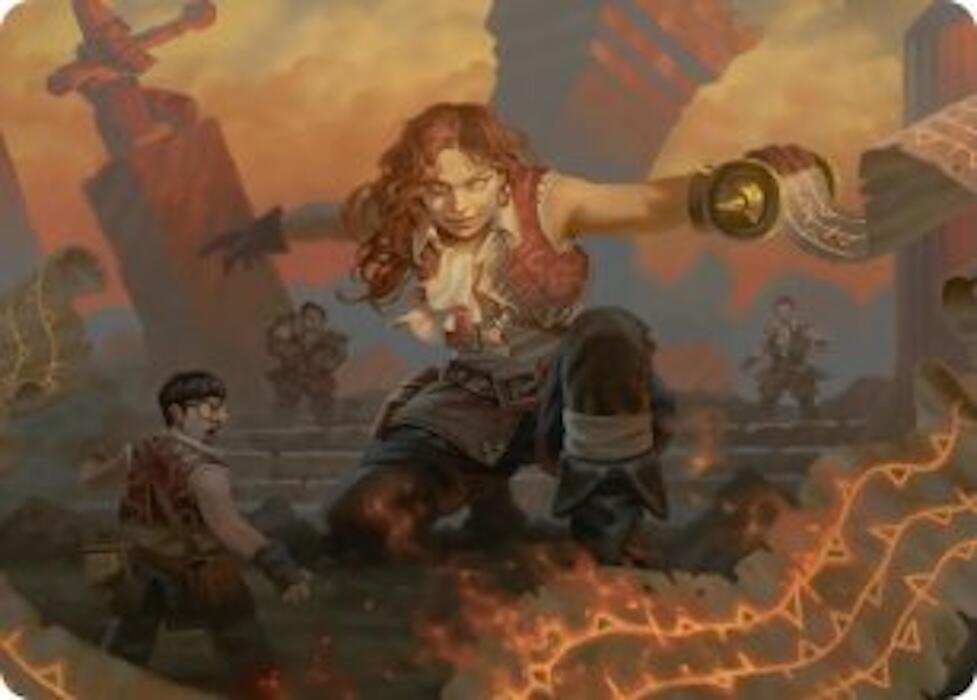 Zealous Lorecaster Art Card (14) [Secrets of Strixhaven Art Series]