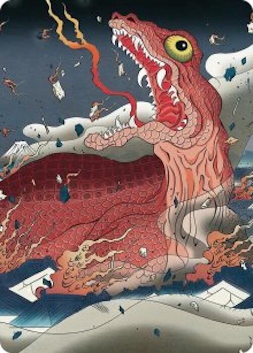 Subterranean Tremors Art Card (53) [Secrets of Strixhaven Art Series]