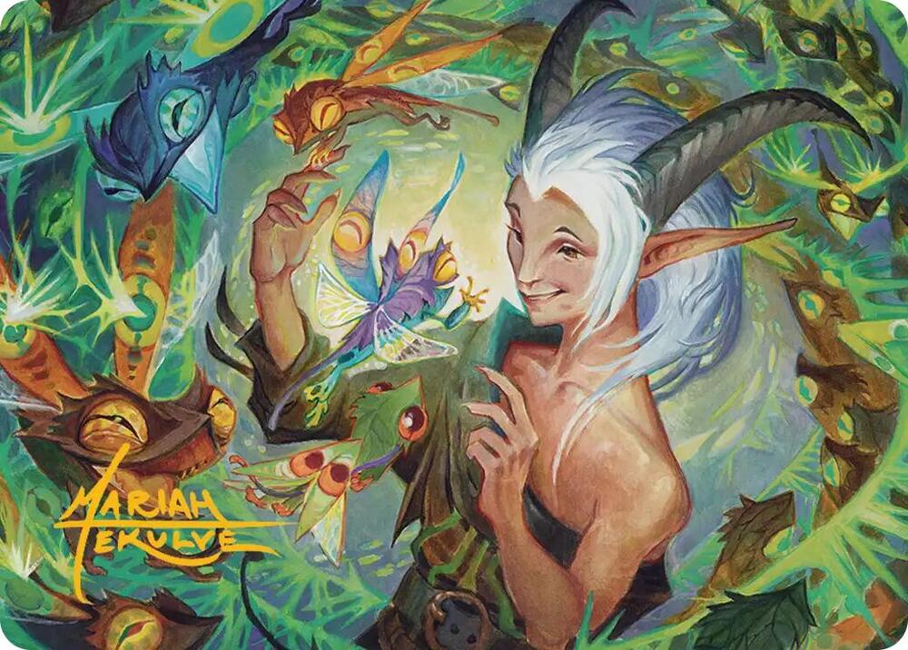 Lumaret's Favor Art Card (Gold-Stamped Signature) (16) [Secrets of Strixhaven Art Series]