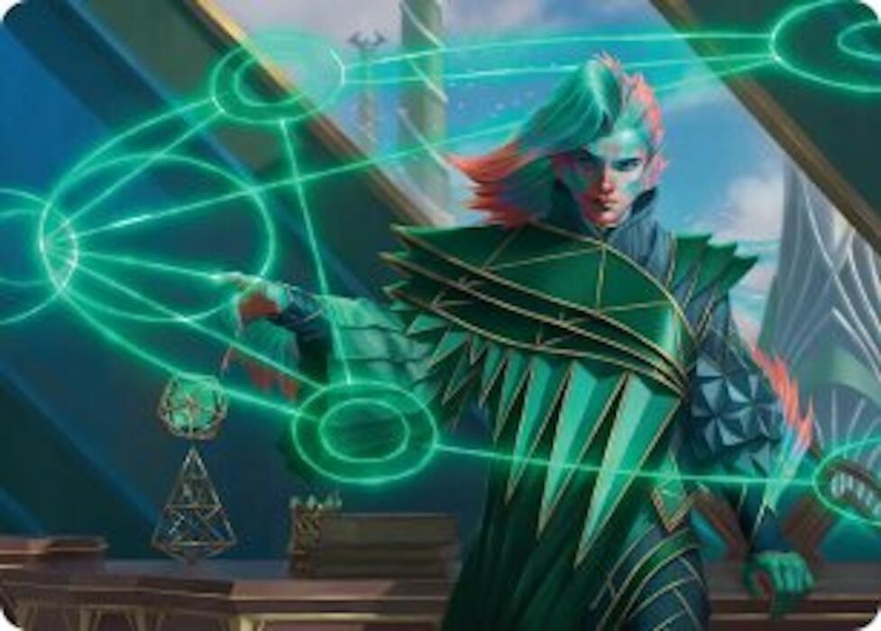 Nev, the Practical Dean Art Card (37) [Secrets of Strixhaven Art Series]