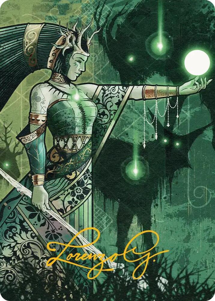 Shamanic Revelation Art Card (Gold-Stamped Signature) (47) [Secrets of Strixhaven Art Series]