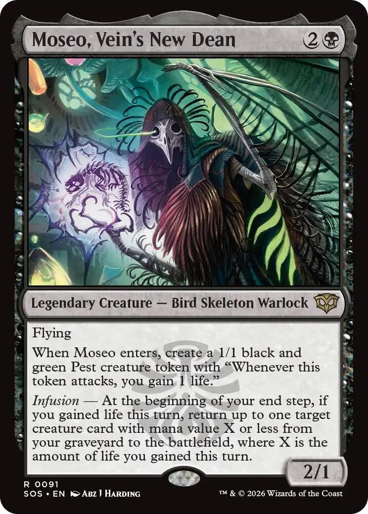 Moseo, Vein's New Dean (91) [Secrets of Strixhaven]