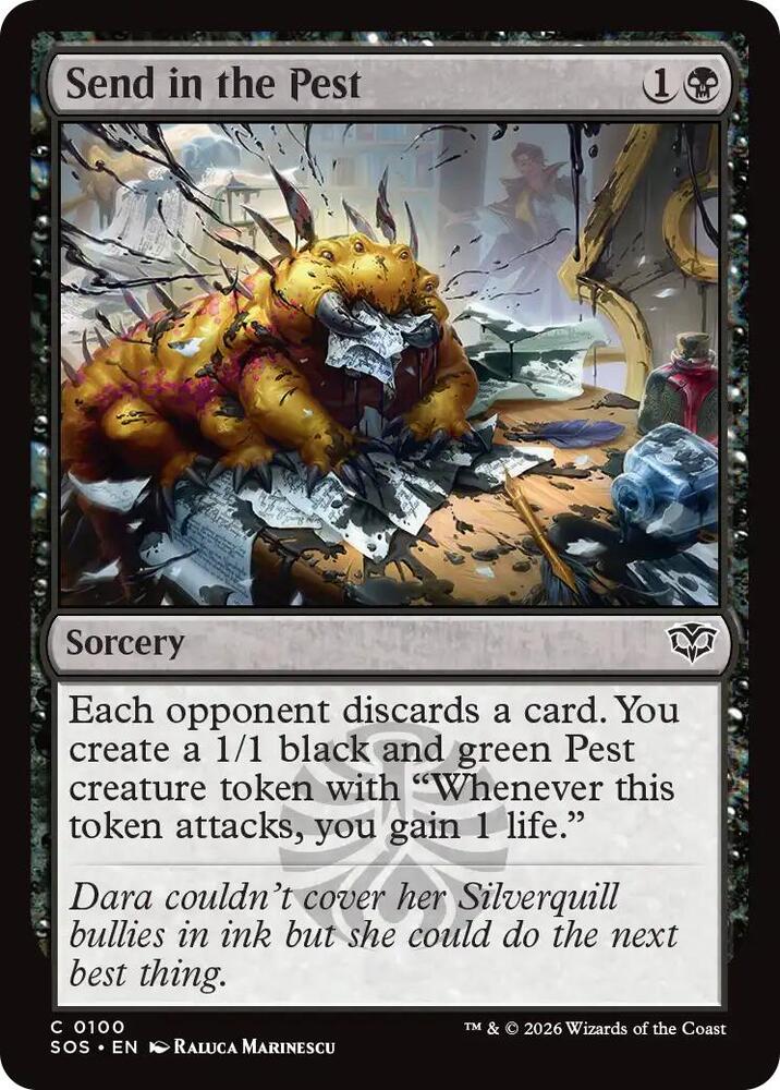 Send in the Pest (100) [Secrets of Strixhaven]