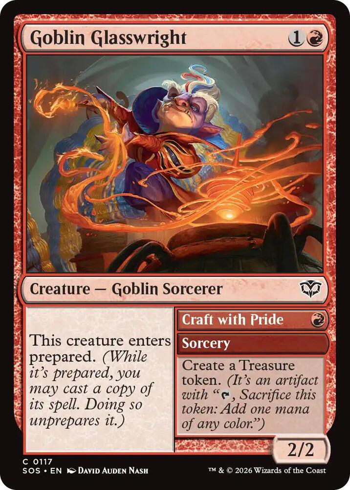 Goblin Glasswright (117) [Secrets of Strixhaven]