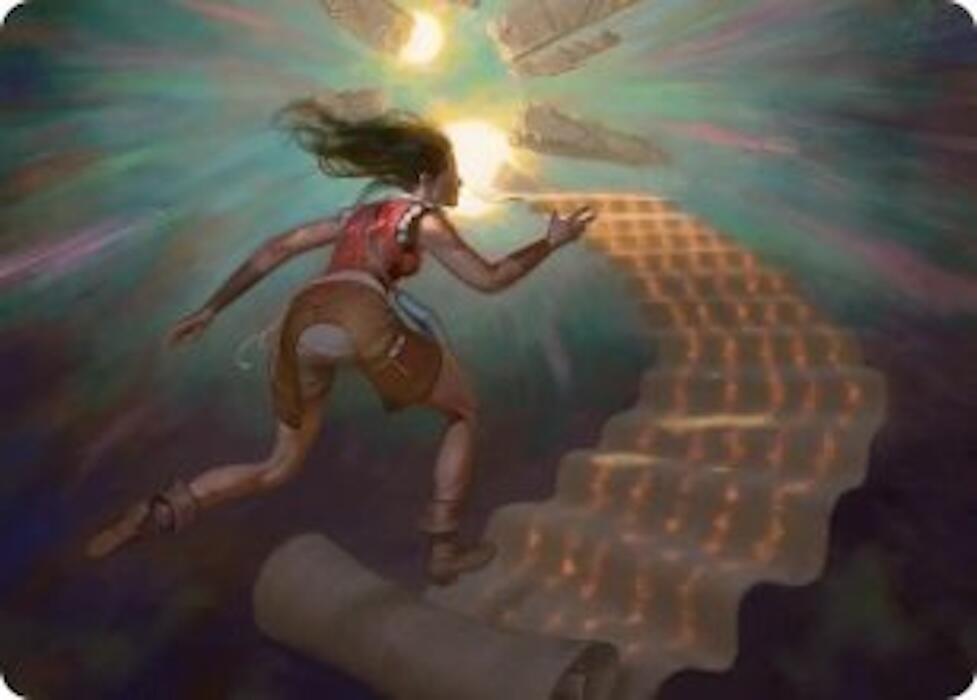 Pursue the Past Art Card (22) [Secrets of Strixhaven Art Series]