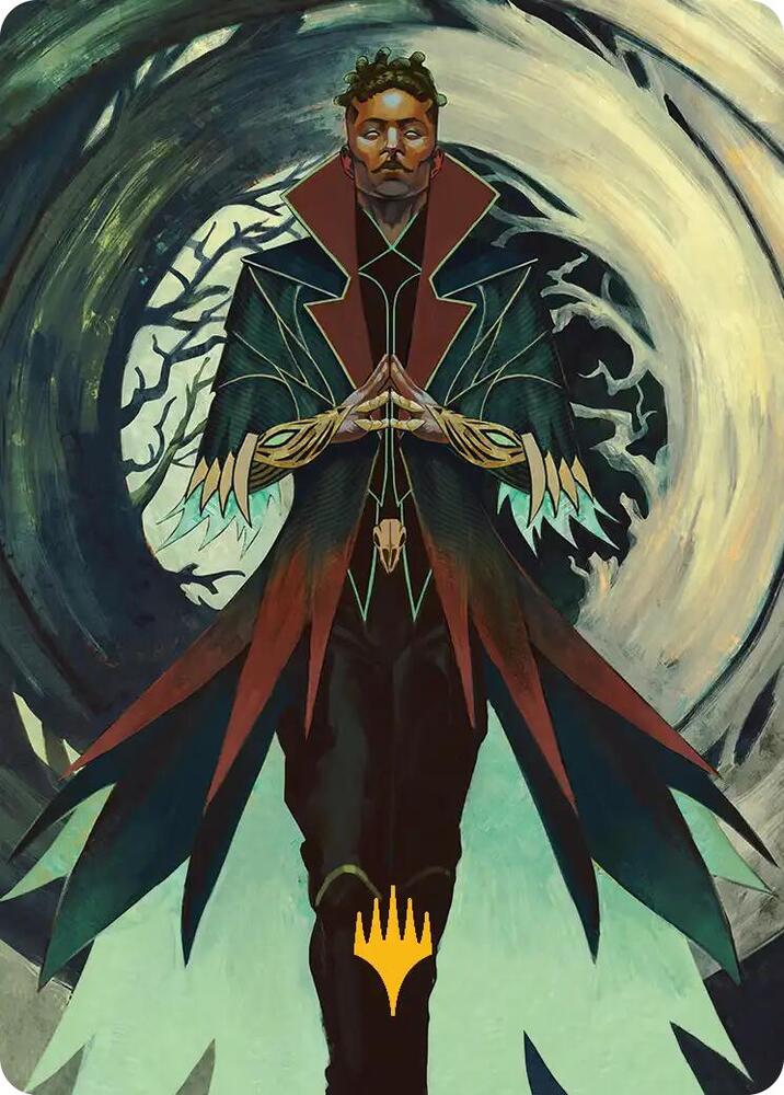Professor Dellian Fel Art Card (Gold-Stamped Planeswalker Symbol) (28) [Secrets of Strixhaven Art Series]