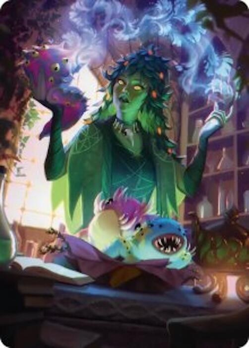 Dina, Essence Brewer Art Card (33) [Secrets of Strixhaven Art Series]