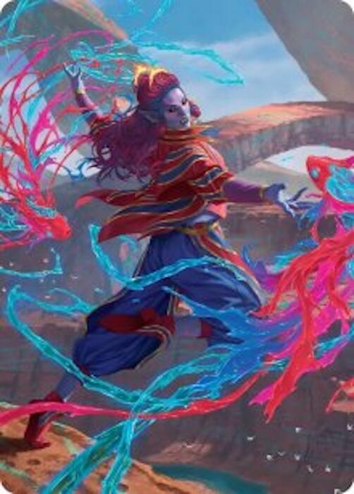 Rootha, Mastering the Moment Art Card (34) [Secrets of Strixhaven Art Series]
