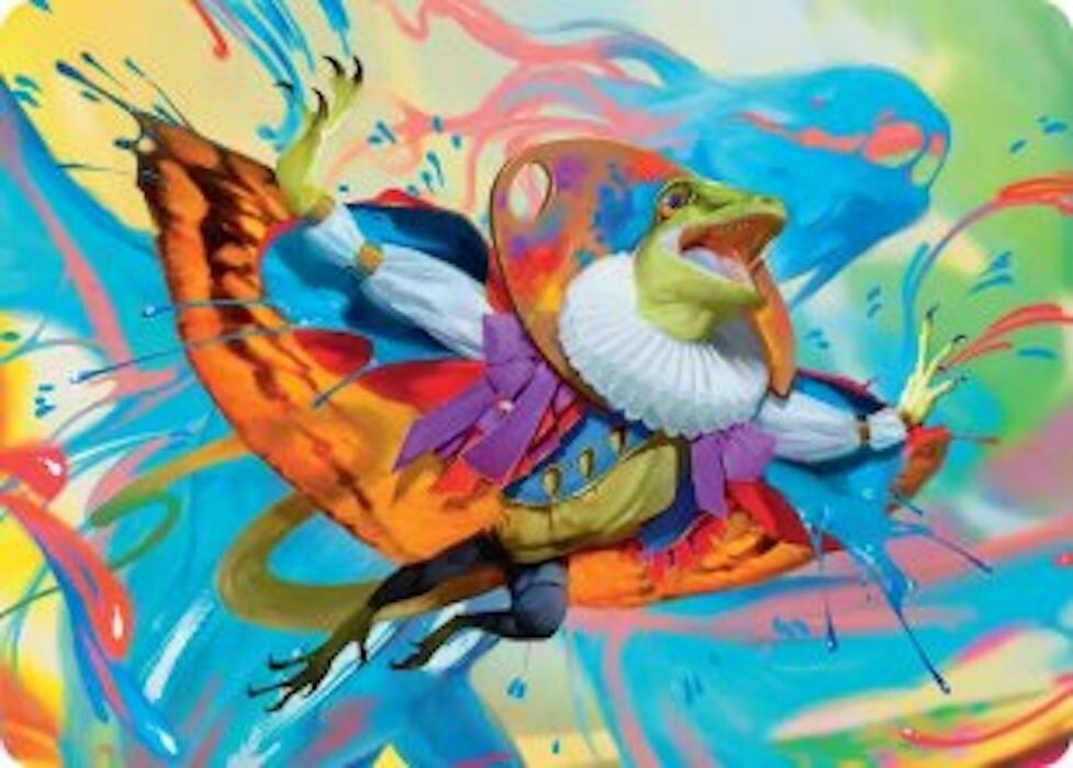 Inspired Skypainter Art Card (38) [Secrets of Strixhaven Art Series]