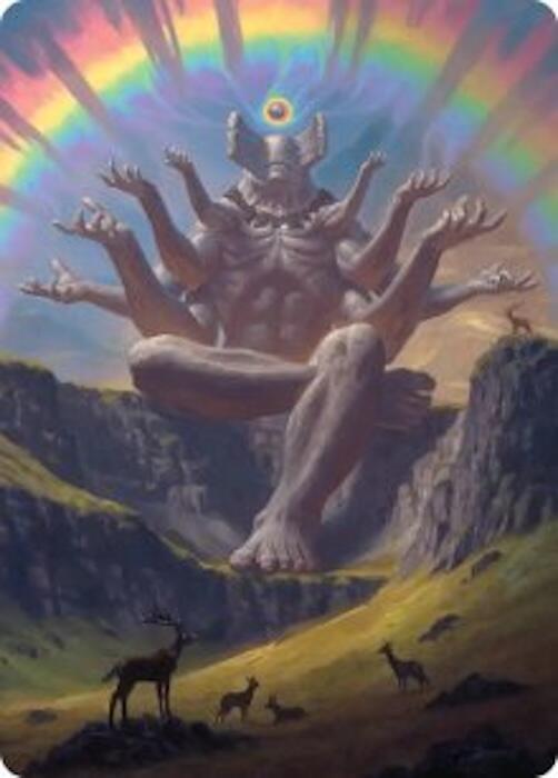 Transcendent Archaic Art Card (1) [Secrets of Strixhaven Art Series]