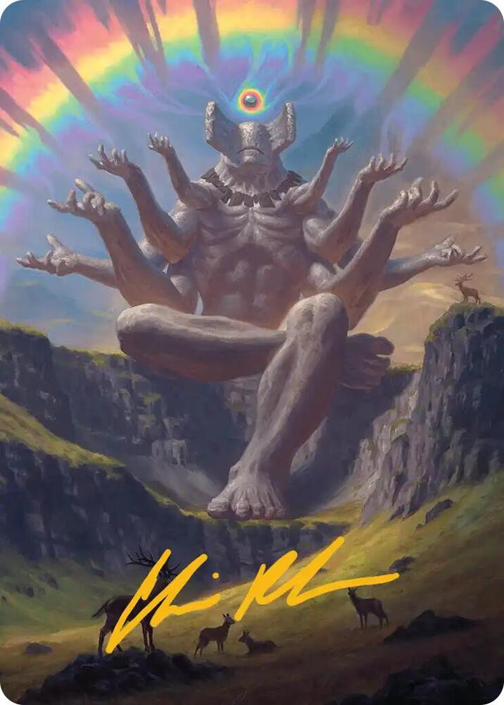 Transcendent Archaic Art Card (Gold-Stamped Signature) (1) [Secrets of Strixhaven Art Series]