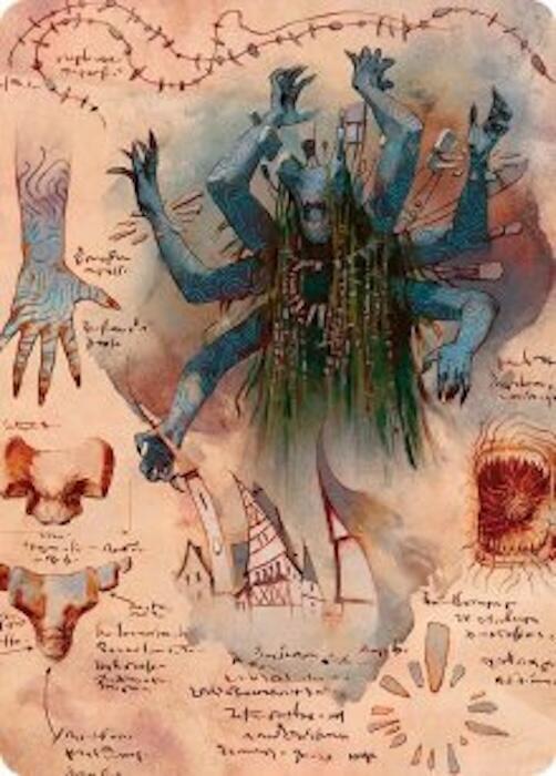 The Dawning Archaic Art Card (29) [Secrets of Strixhaven Art Series]