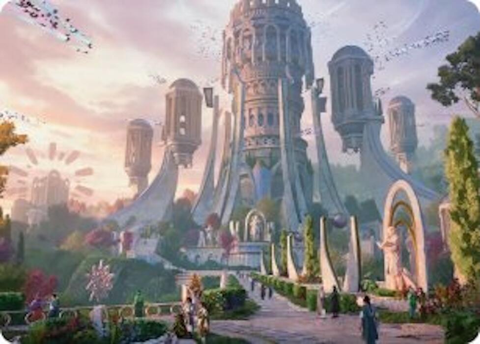Command Tower Art Card (39) [Secrets of Strixhaven Art Series]