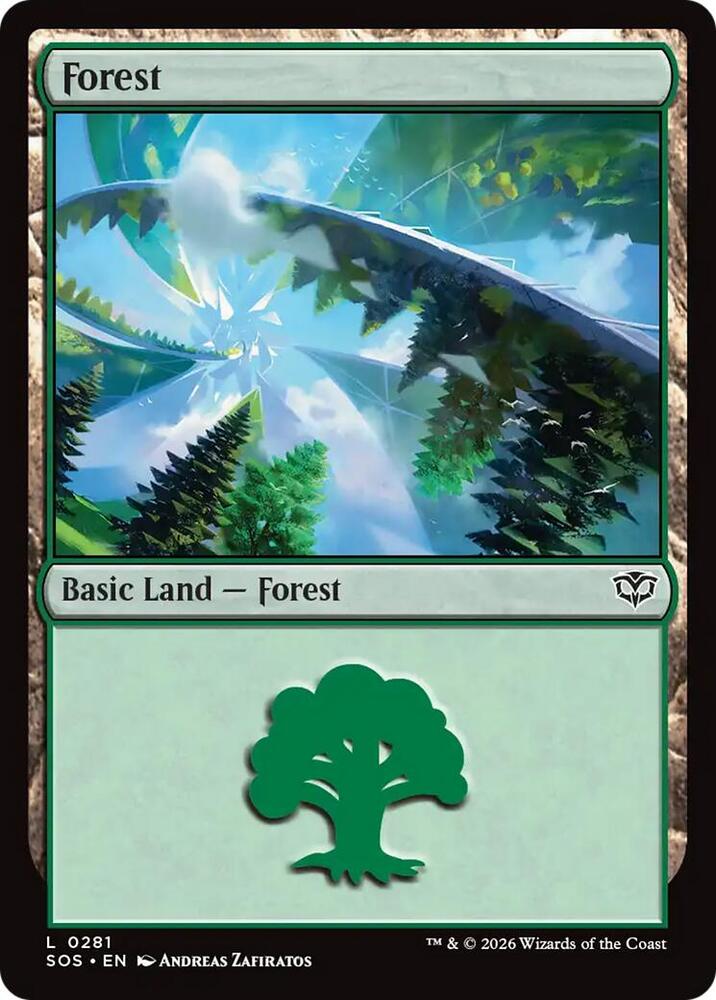 Forest (0281) [Secrets of Strixhaven]