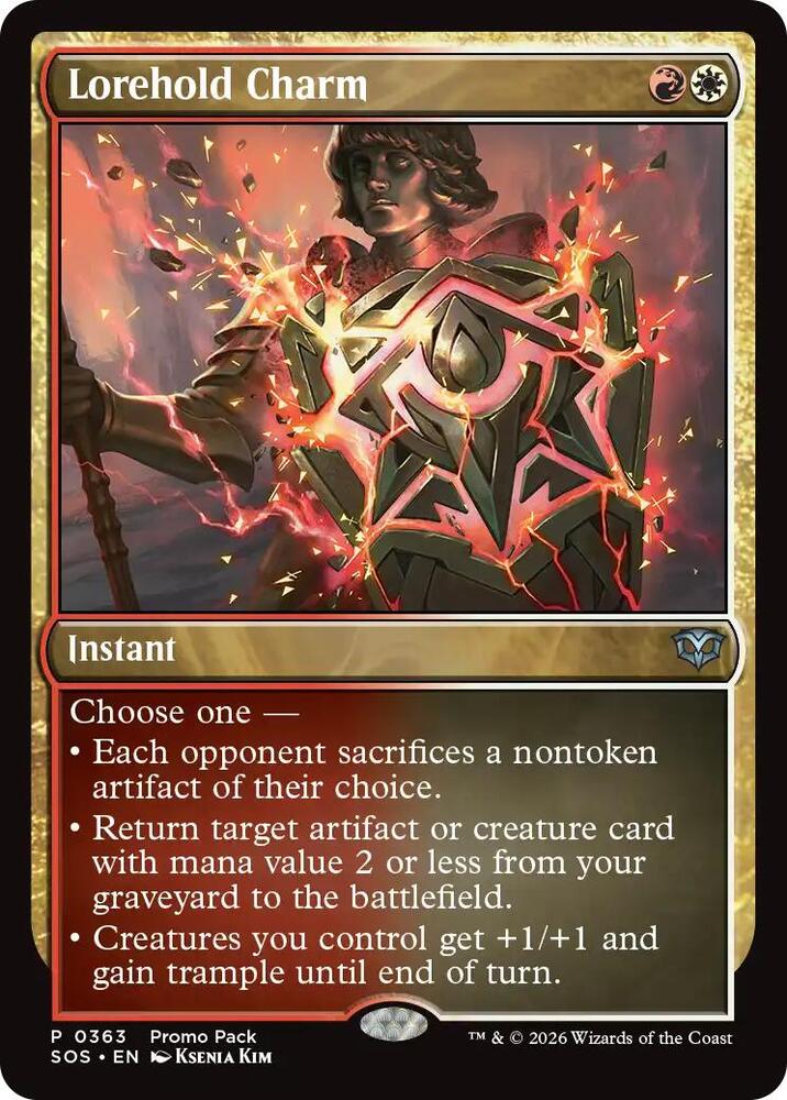 Lorehold Charm (363) [Secrets of Strixhaven Promos]
