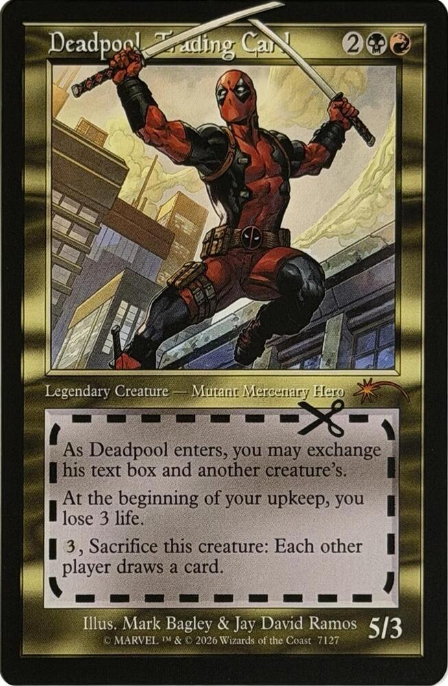 Deadpool, Trading Card (7127) [Secret Lair Drop]