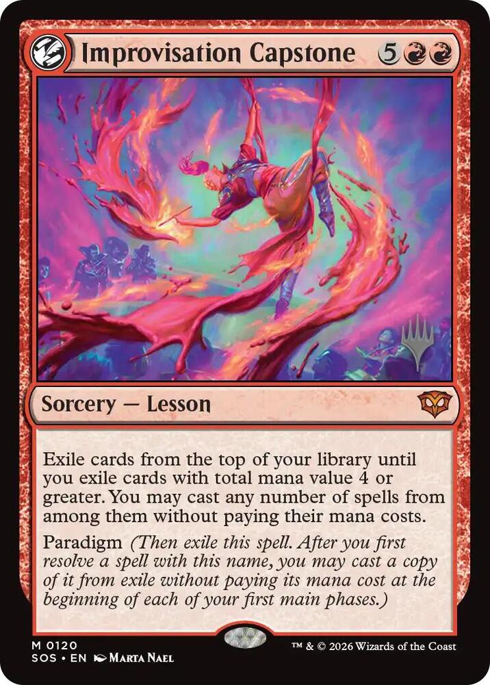Improvisation Capstone (120) [Secrets of Strixhaven Promos]