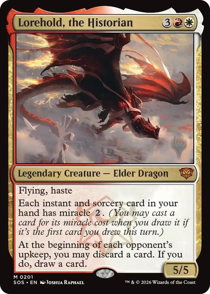 Lorehold, the Historian (201) [Secrets of Strixhaven Promos]