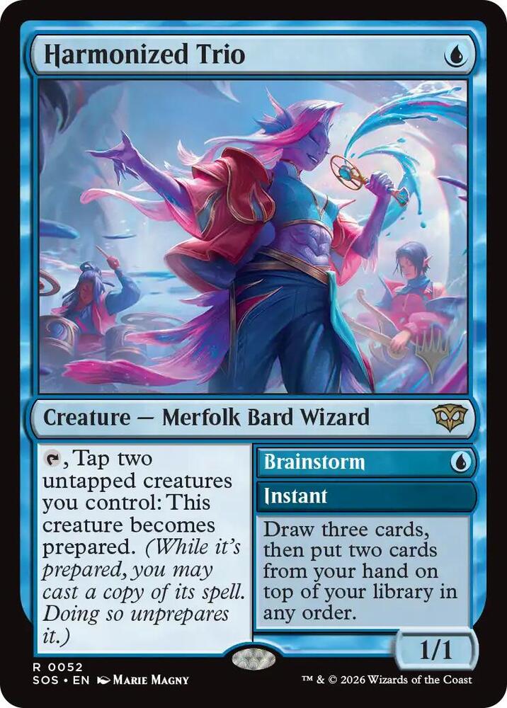 Harmonized Trio (52) [Secrets of Strixhaven Promos]