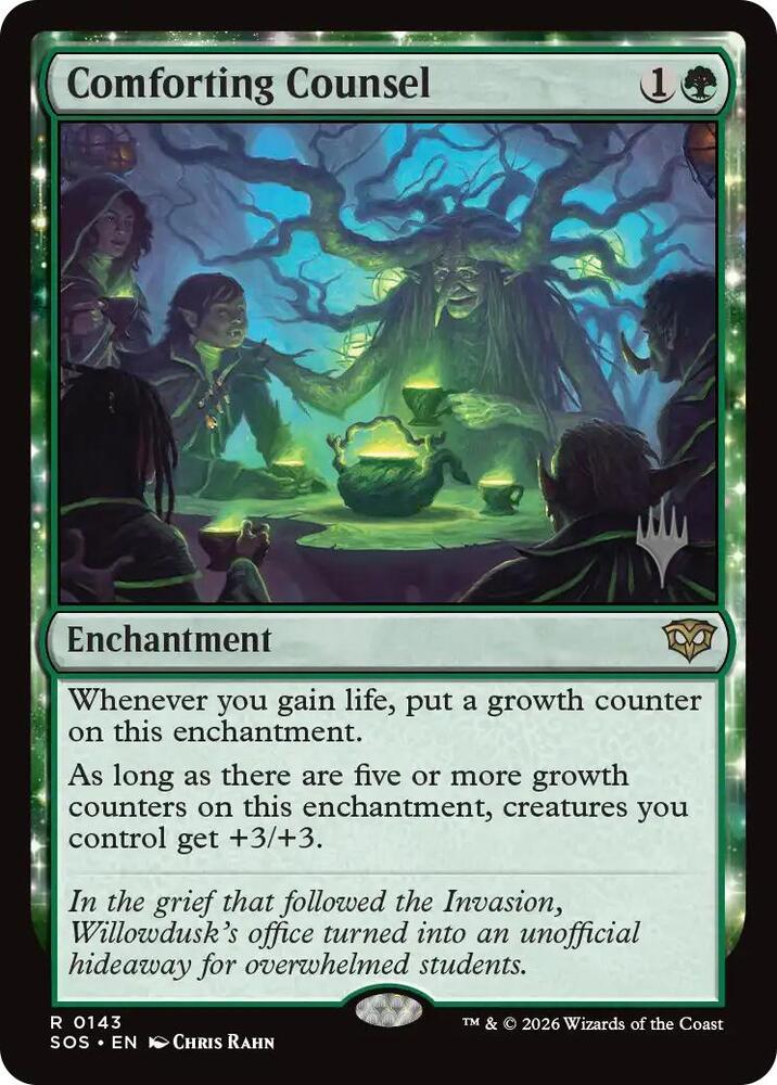 Comforting Counsel (143) [Secrets of Strixhaven Promos]
