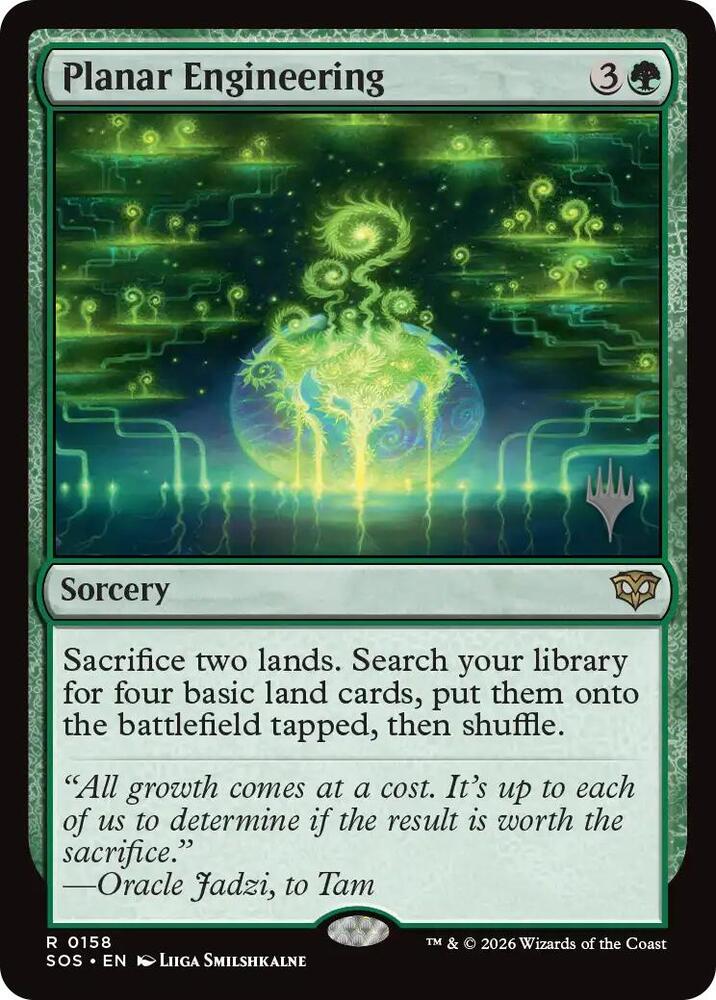 Planar Engineering (158) [Secrets of Strixhaven Promos]