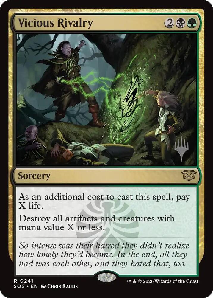 Vicious Rivalry (241) [Secrets of Strixhaven Promos]