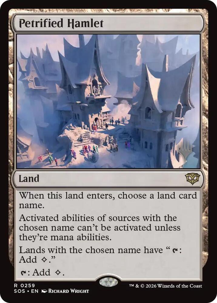 Petrified Hamlet (259) [Secrets of Strixhaven Promos]