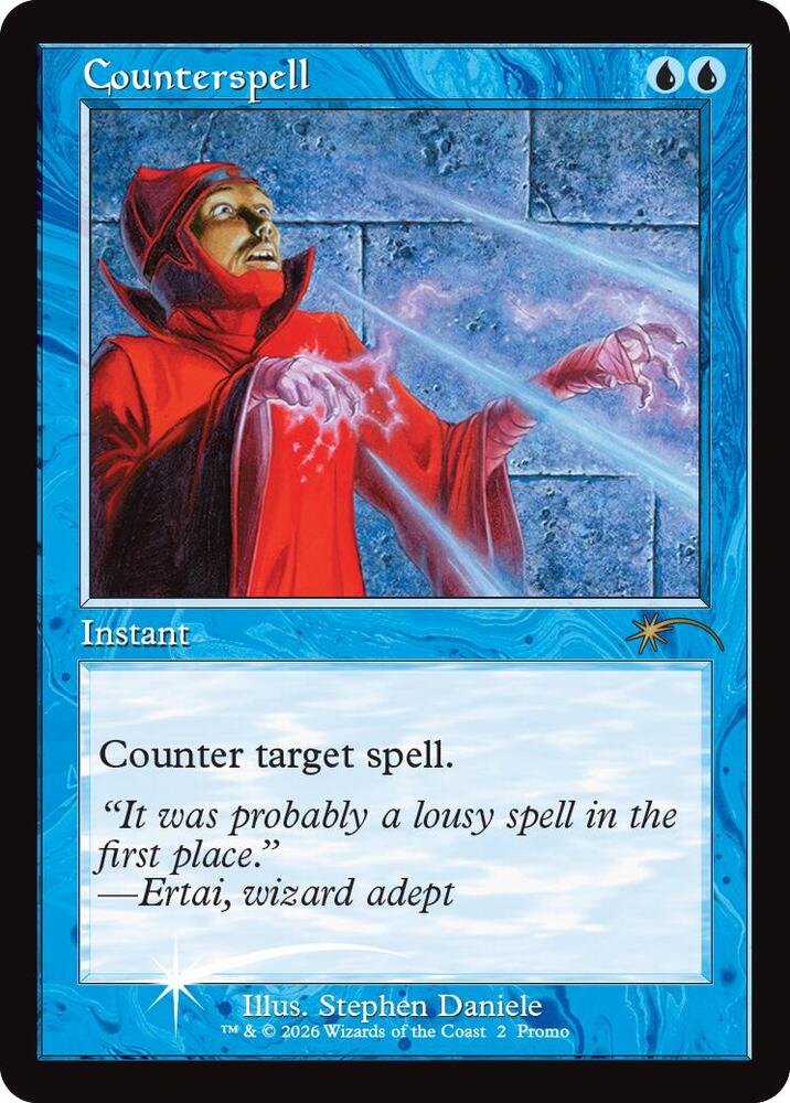 Counterspell (Retro Frame) (2) [MagicFest Cards]
