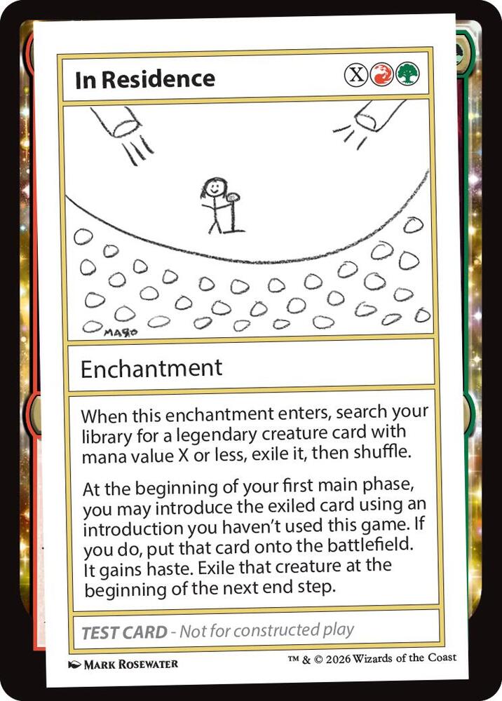 In Residence [Mystery Booster: Convention Edition Exclusives]