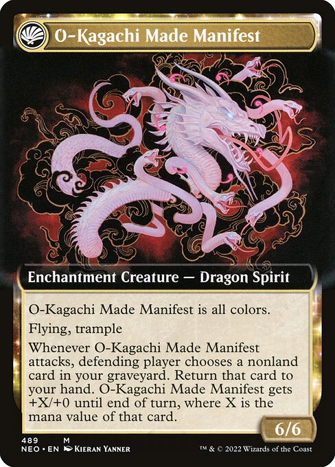 The Kami War (Extended Art) (489) [Kamigawa: Neon Dynasty] [Extended Art] Reverse
