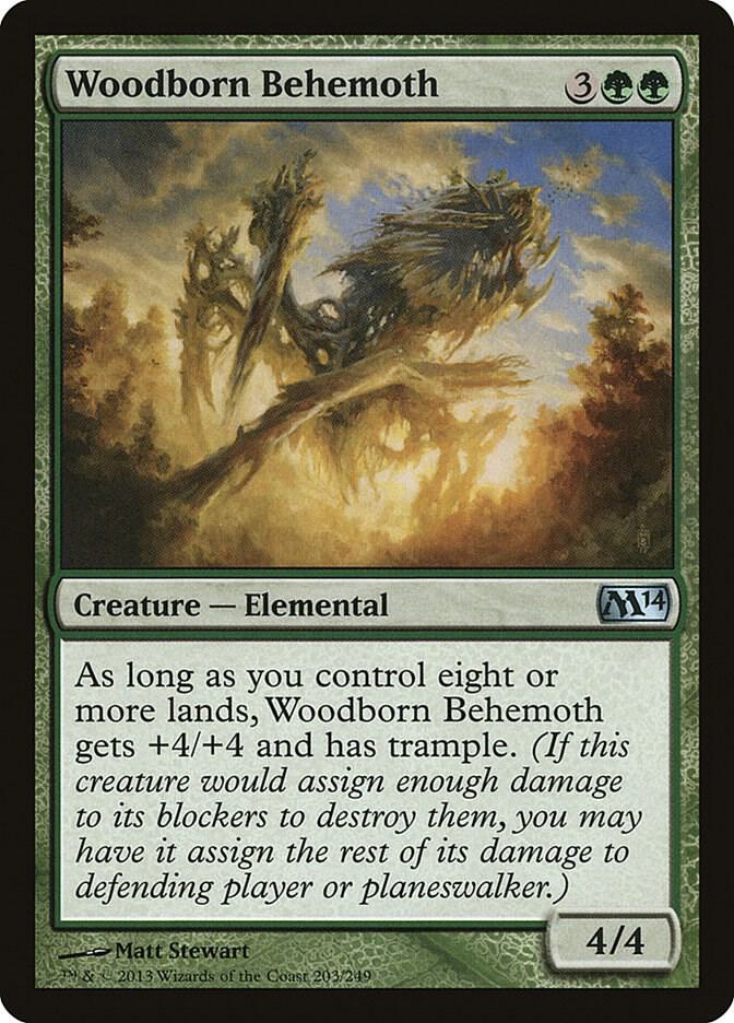Woodborn Behemoth (203) [Magic 2014]