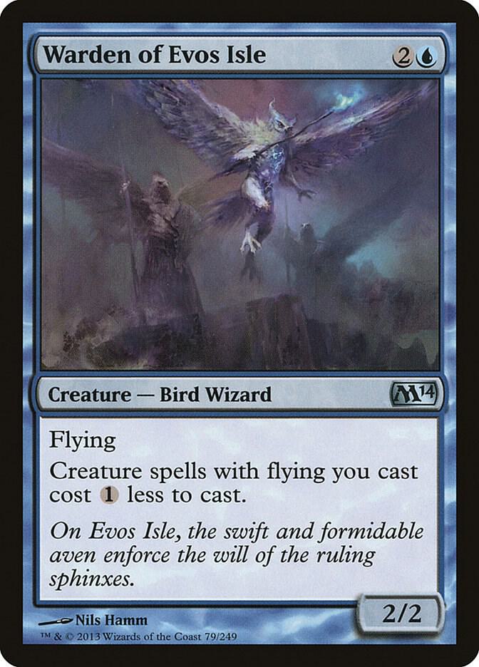 Warden of Evos Isle (79) [Magic 2014]