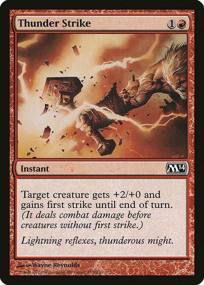 Thunder Strike (159) [Magic 2014]