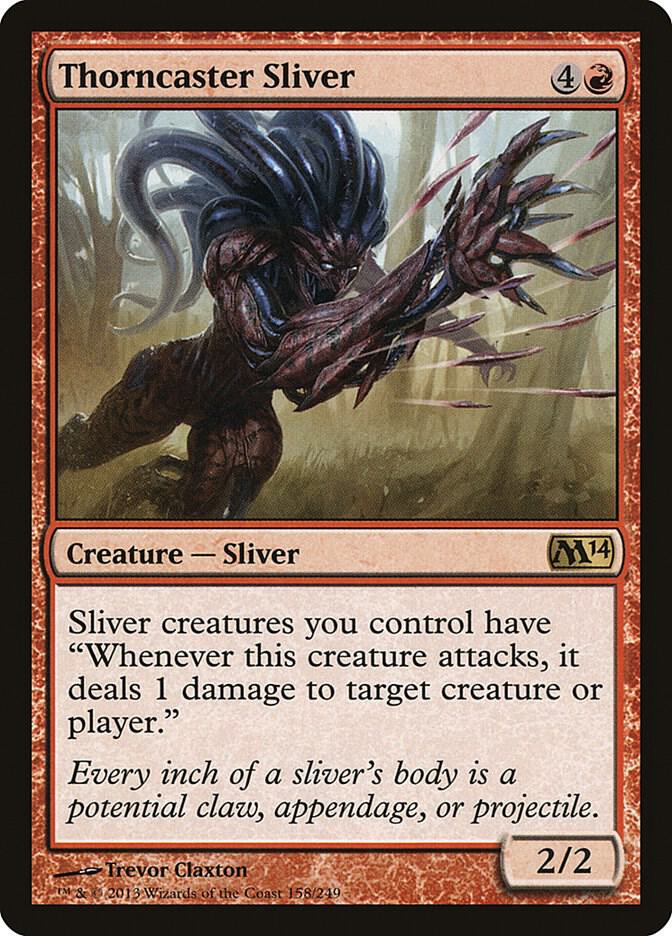 Thorncaster Sliver (158) [Magic 2014]